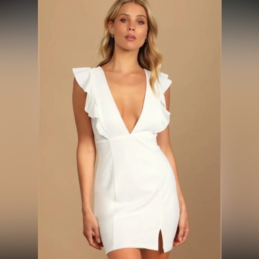 White Lulus Mini Dress